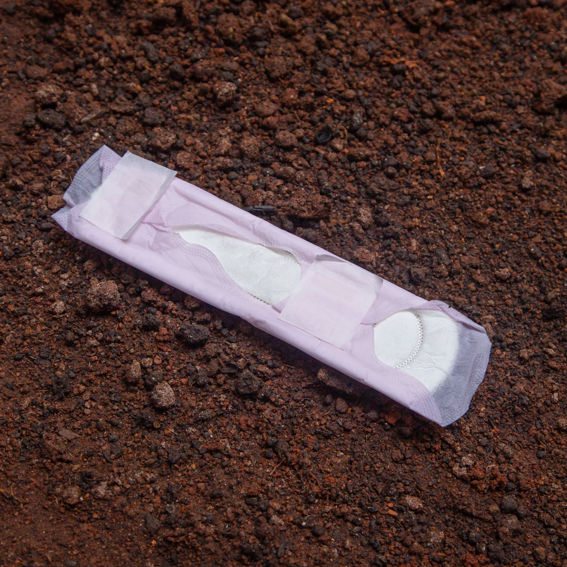 Biodegradable Sanitary Pads, Made of Pure Cotton and Wood Pulp - 42 Pads - Image 3